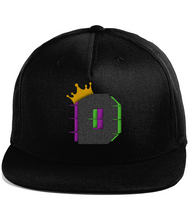 Load image into Gallery viewer, The King D42 Cotton Rapper Snapback Cap

