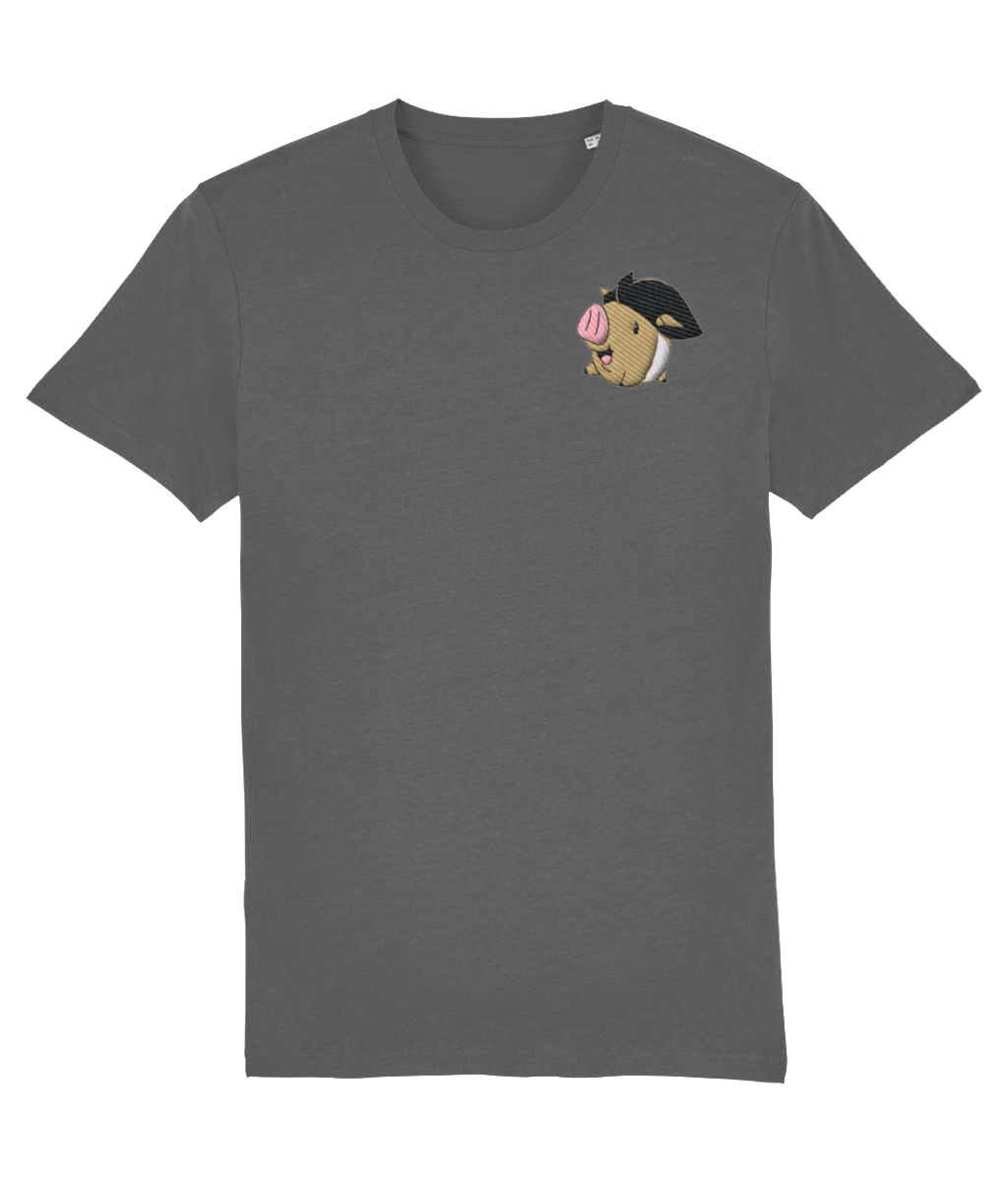 Rob Raven Embroidered T-Shirt 'Captain Fenton'