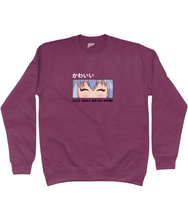 Load image into Gallery viewer, Cute Girls Watch Anime Sweatshirt
