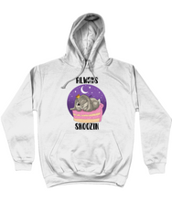 Load image into Gallery viewer, Pixie Cake Face &#39;Always Snoozin&#39; College Hoodie
