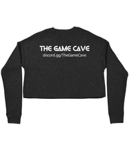 Load image into Gallery viewer, The Game Cave Cropped Sweatshirt
