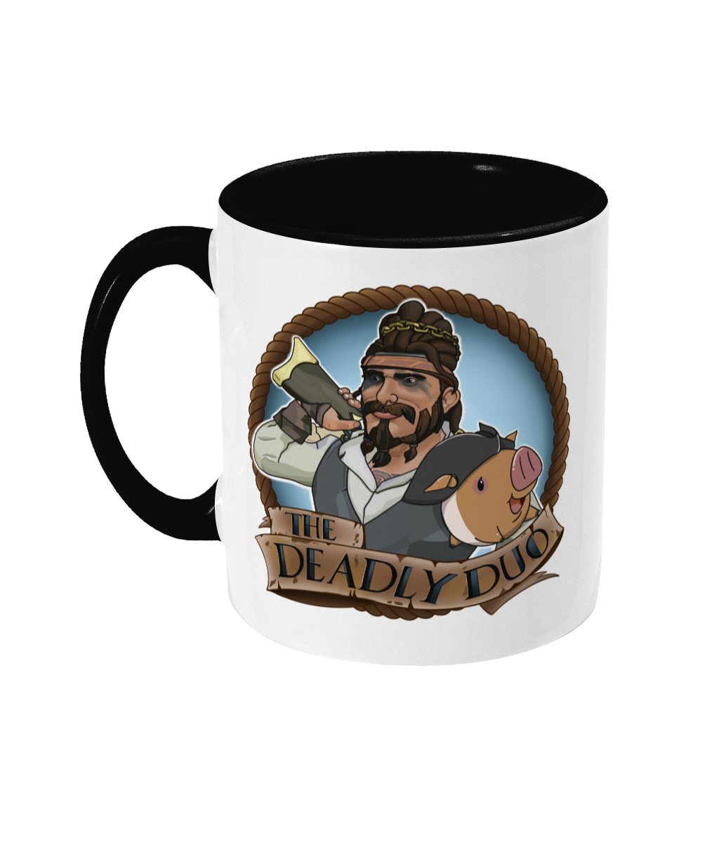 Rob Raven 'The deadly duo' Two Toned Mug