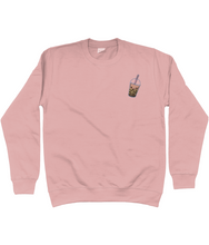 Load image into Gallery viewer, Bobatea Embroidered Sweatshirt
