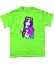 Load image into Gallery viewer, Summer Cyber Girl Unisex T-Shirt
