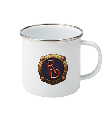 Rage Darling Demon Hunter Enamel Mug