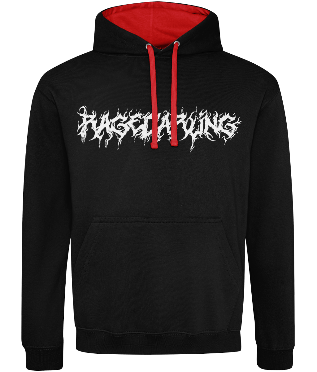 Rage Darling 'Death Metal Rage' Two Tone Hoodie