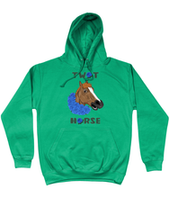 Load image into Gallery viewer, September Rose  College Hoodie ‘Tw*t Horse’

