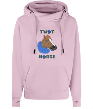 Load image into Gallery viewer, September Rose Tw*t horse Cross Neck Hoodie
