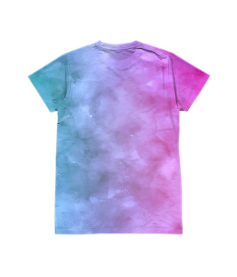 Games And Chill Water Colour Print T-Shirt