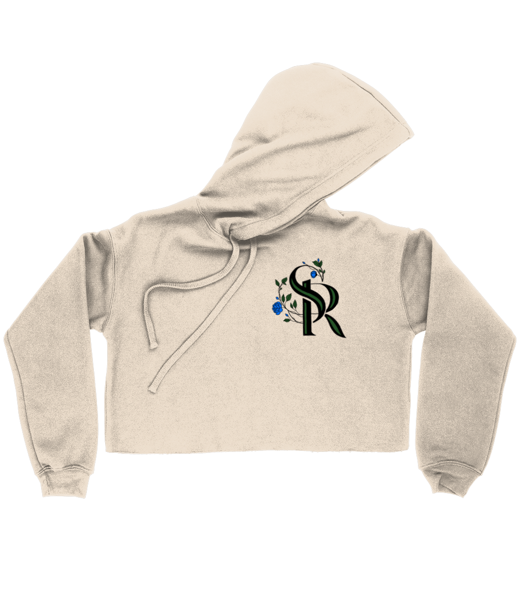 September Rose Ladies Cropped Hoodie