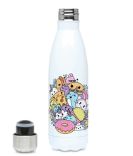 Load image into Gallery viewer, Kawaii Fast Food Friends 500ml Water Bottle
