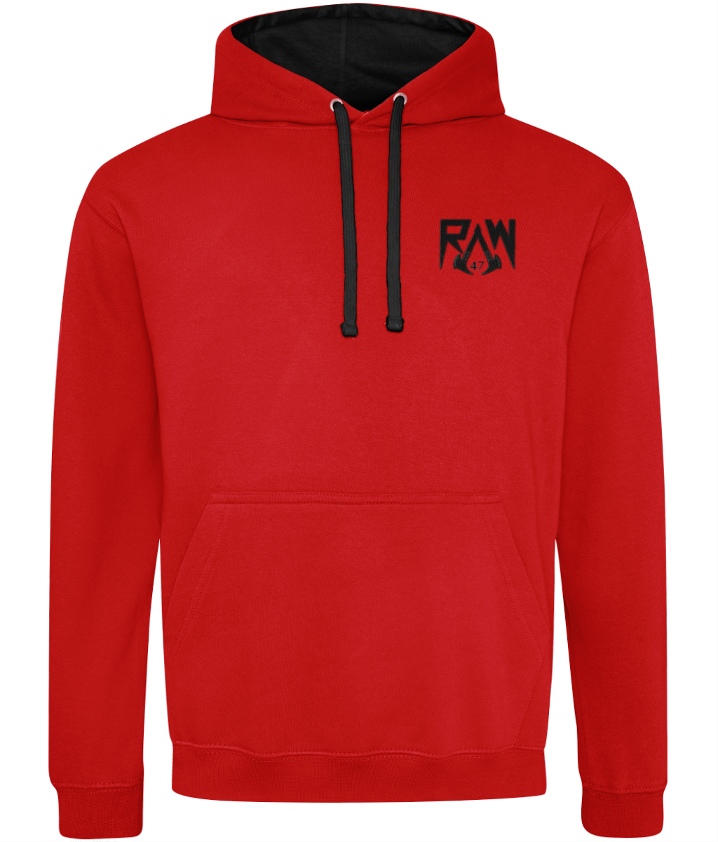 Raw47 Two Tone Hoodie