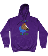 Load image into Gallery viewer, September Rose  College Hoodie ‘Tw*t Horse’
