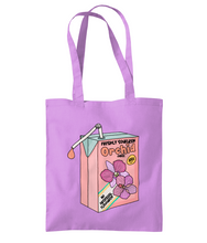 Load image into Gallery viewer, Danster189 Orchid Juice Promo Shoulder Tote Bag
