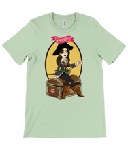 Load image into Gallery viewer, ESP4HIM &#39;Coffee Hoarding Pirate&#39; Crew Neck T-Shirt
