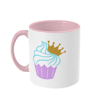 Load image into Gallery viewer, Pixie Cake Face Two Toned Mug
