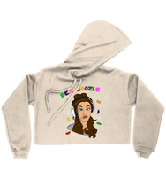 Load image into Gallery viewer, September Rose Ladies Cropped Hoodie ‘Beanboozle’
