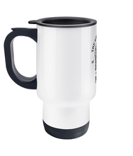Load image into Gallery viewer, Rob Raven Travel Mug &#39;Red Barrel Rum&#39;
