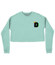 Load image into Gallery viewer, The King D42 Ladies Cropped Sweatshirt
