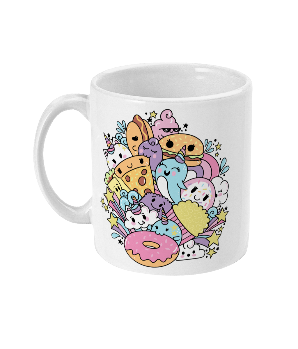 Kawaii Fast Food Friends 11oz Mug