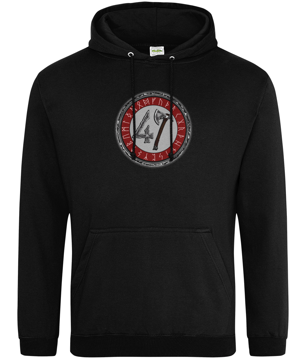 Raw47 Runic College Hoodie