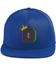 Load image into Gallery viewer, The King D42 Cotton Rapper Snapback Cap
