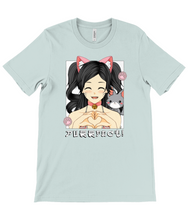 Load image into Gallery viewer, Purrfect Anime Girl Crew Neck T-Shirt
