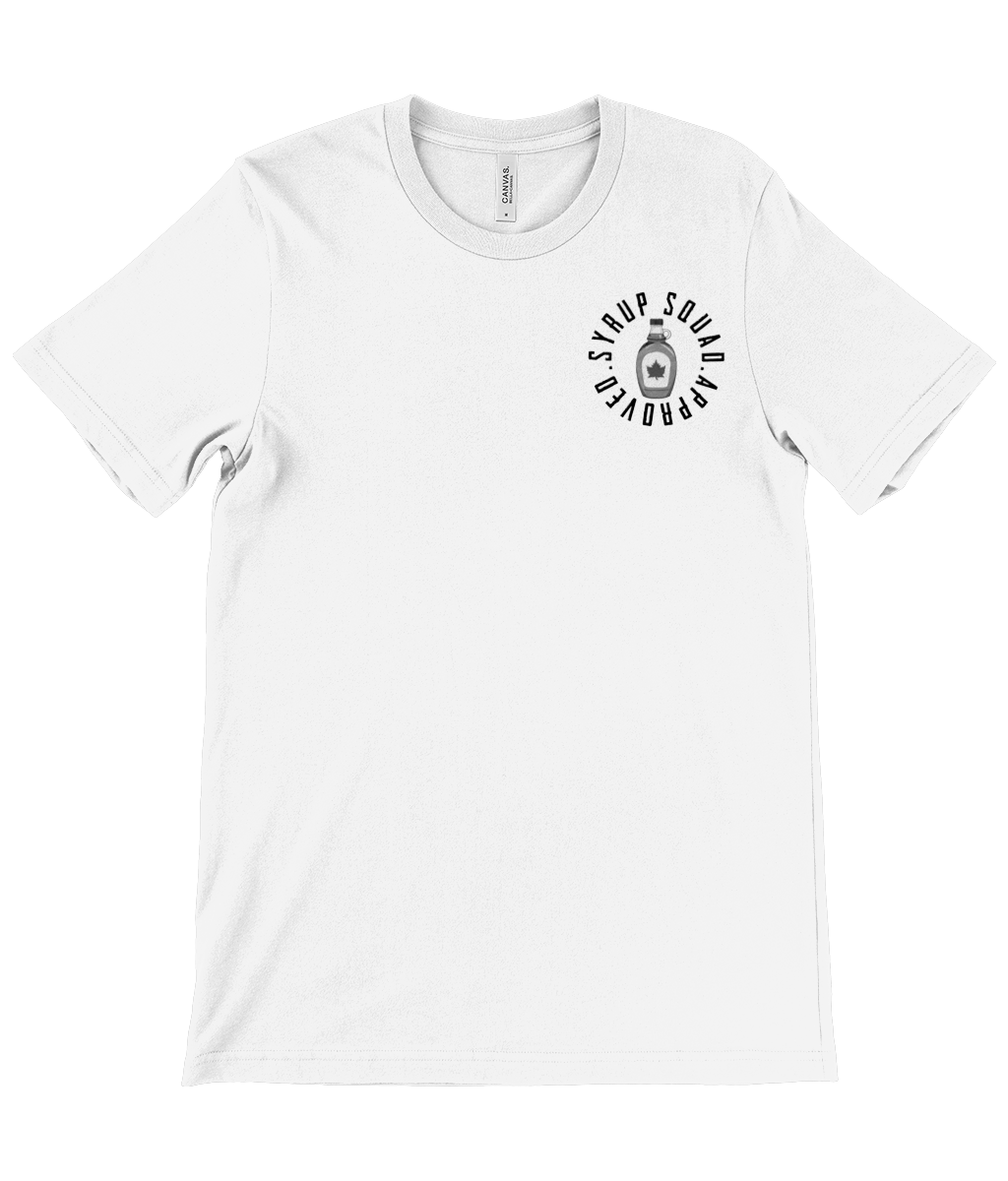 Faffy Waffle 'Syrup Squad Certified' Crew Neck T-Shirt