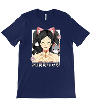 Load image into Gallery viewer, Purrfect Anime Girl Crew Neck T-Shirt

