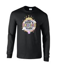 Load image into Gallery viewer, Pixie Cake Face &#39;Princess Club&#39; Long Sleeve T-Shirt
