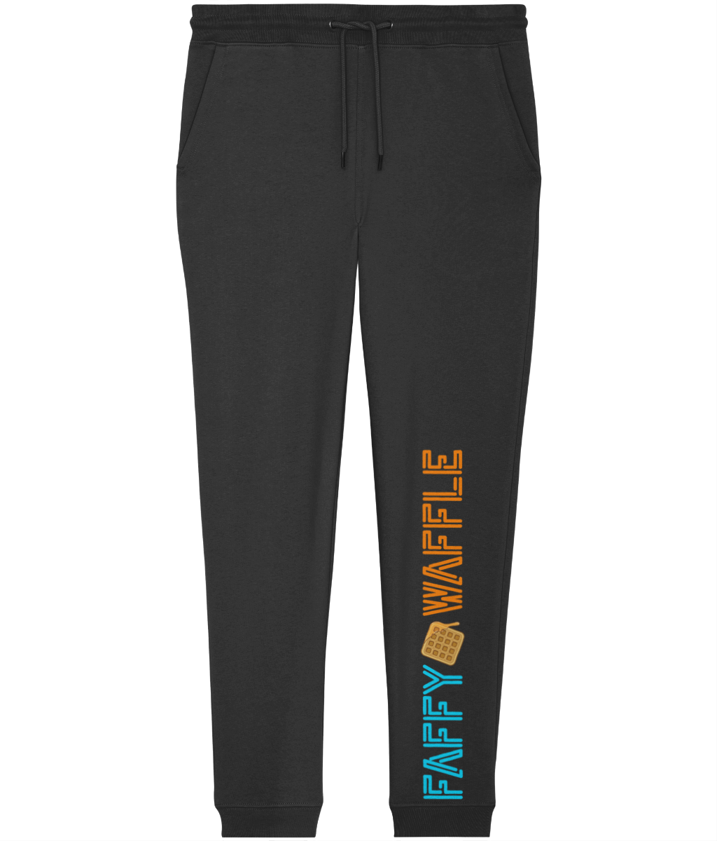 Faffy Waffle Printed leg Joggers