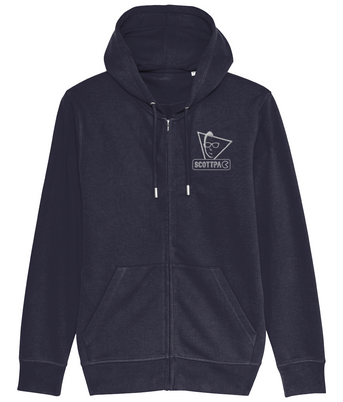 Scottpac Embroidered Zip Connector Hoodie