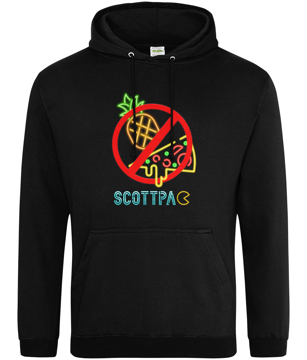 Scottpac 'No Pineapple On Pizza!' College Hoodie