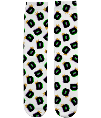 The King D42 Print Unisex Tube Socks