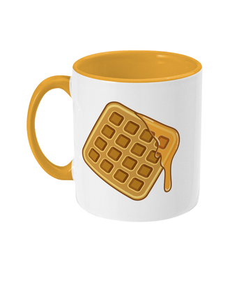 Faffy Waffle Two Toned Mug