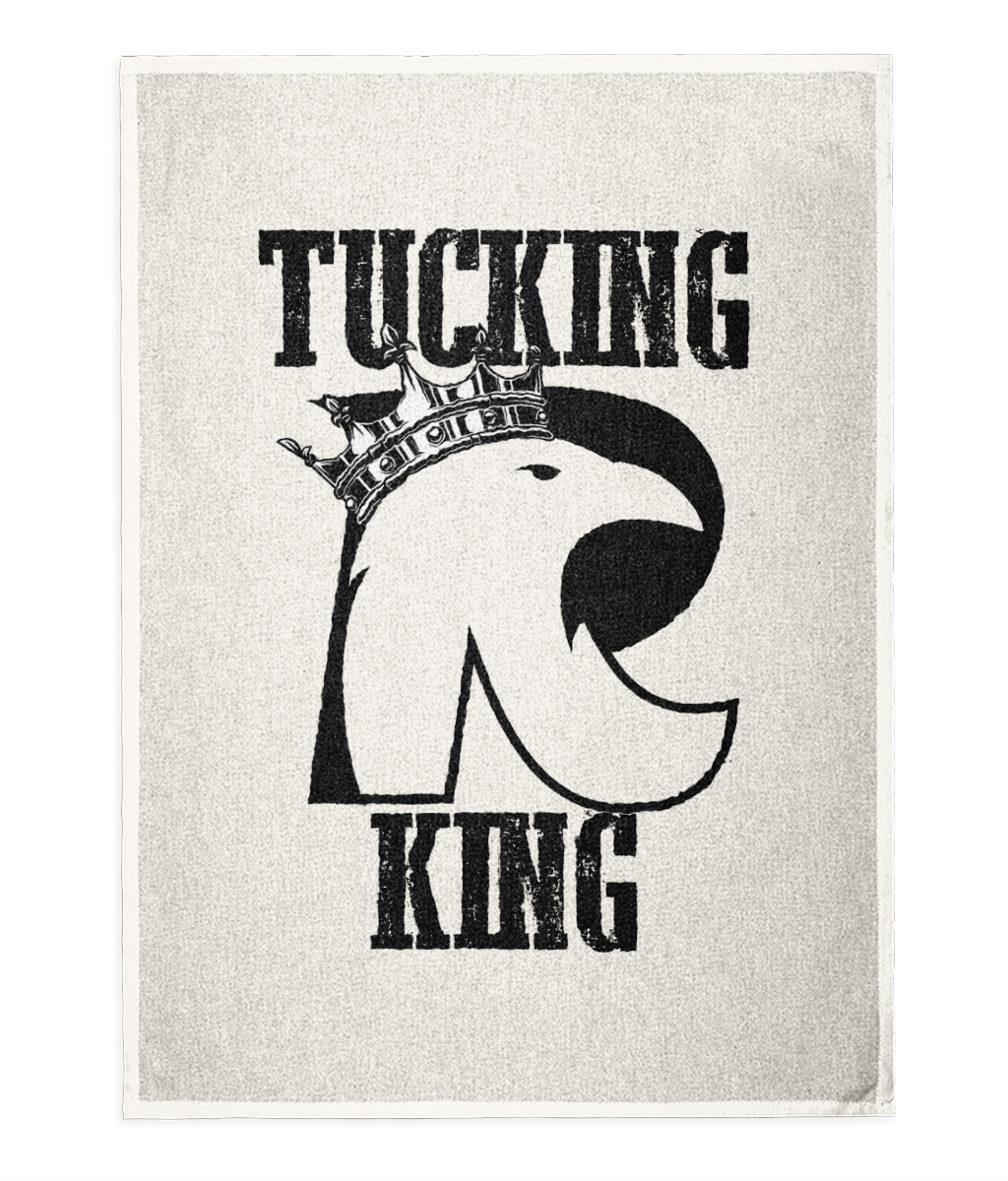 Rob Raven Tucking king Tea Towel