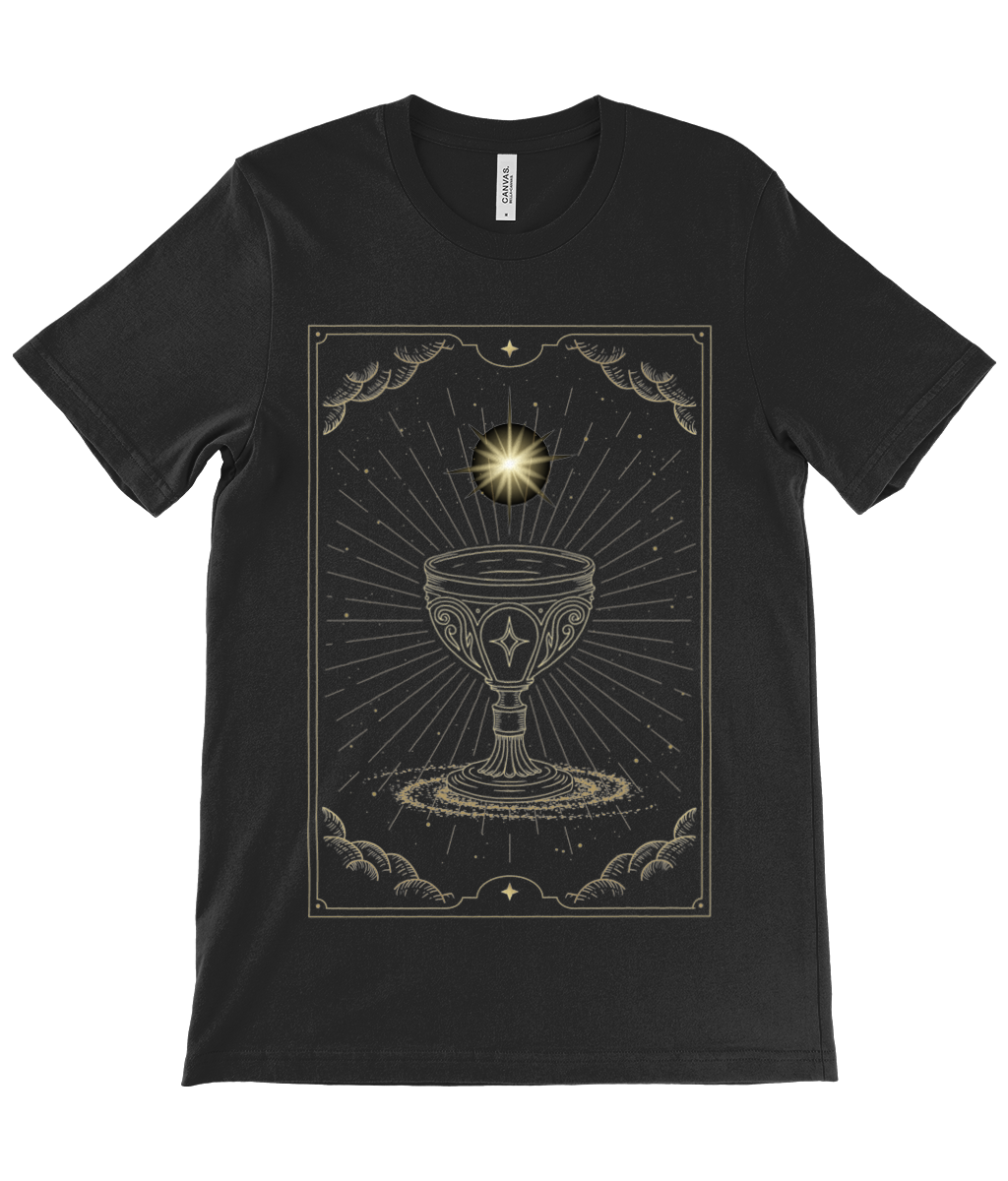 Chalice Tarot Style Crew Neck T-Shirt