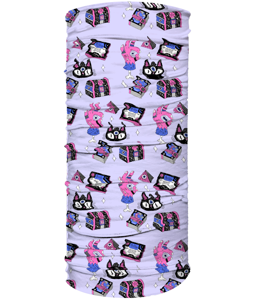 Cosmic Kitty Multi Use Face Covering/Morf