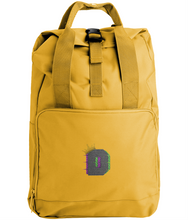 Load image into Gallery viewer, The King D42 Embroidered Twin Handle Roll-Top Backpack
