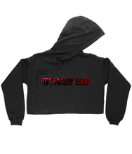 Load image into Gallery viewer, Raw47 It&#39;s ** RAW! Ladies Cropped Hoodie
