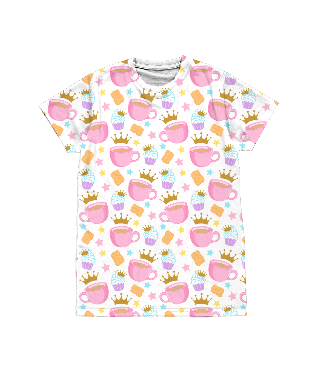 Pixie Cake Face Print T-Shirt