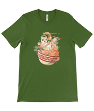 Load image into Gallery viewer, Cat&#39;s Love Ramen Crew Neck T-Shirt
