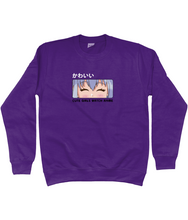 Load image into Gallery viewer, Cute Girls Watch Anime Sweatshirt

