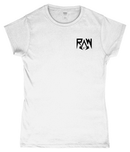 Load image into Gallery viewer, RAW47 Soft-Style Ladies Fitted T-Shirt
