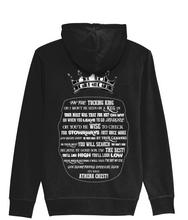 Load image into Gallery viewer, Rob Raven &#39;Tucking King&#39; Zip Connector Hoodie
