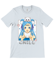 Load image into Gallery viewer, Chill Anime Girl Crew Neck T-Shirt
