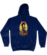 Load image into Gallery viewer, ESP4HIM &#39;Coffee Hoarding Pirate&#39; College Hoodie
