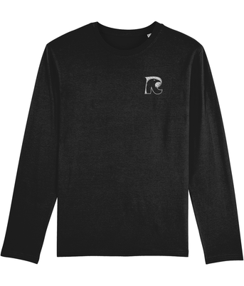 Rob Raven Embroidered Long Sleeve T-Shirt