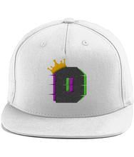 Load image into Gallery viewer, The King D42 Cotton Rapper Snapback Cap
