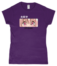 Load image into Gallery viewer, Daisuki SoftStyle Ladies Fitted T-Shirt
